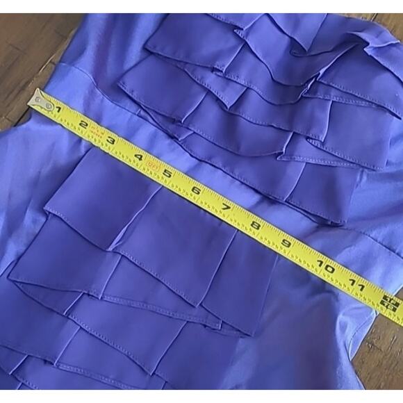 Hailey Adrianna Papell Safire Strapless Dress Size 4 - Picture 9 of 11